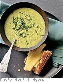 Broccoli leek soup