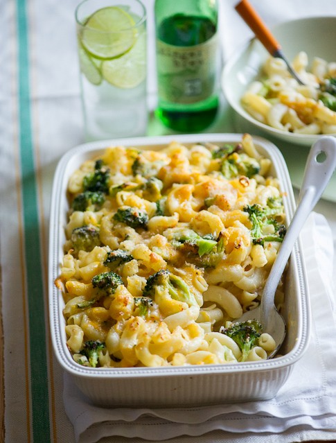 Broccoli mac and cheese