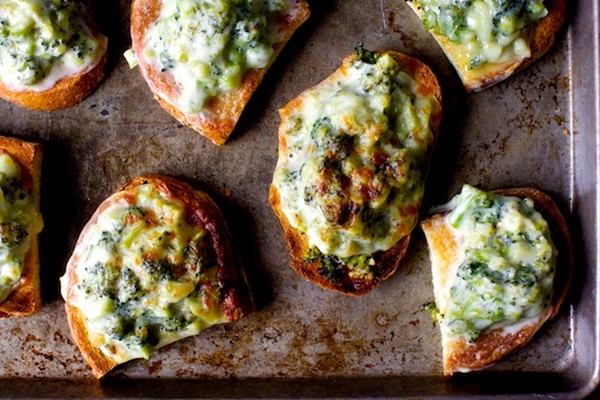 Broccoli melts