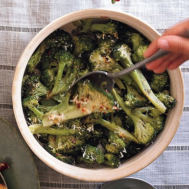 Broccoli-pecorino gratinata