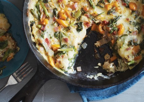 Broccoli raab frittata