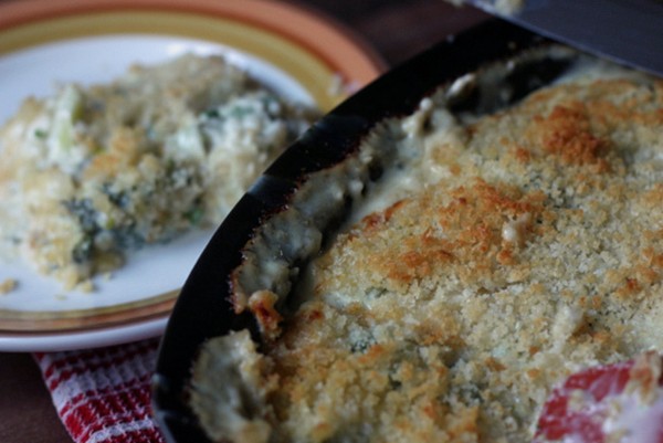 Broccoli, rice, and cheddar casserole