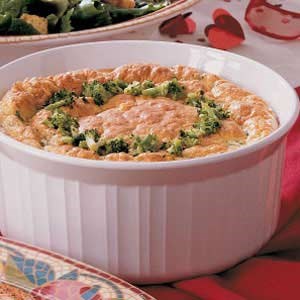 Broccoli souffle