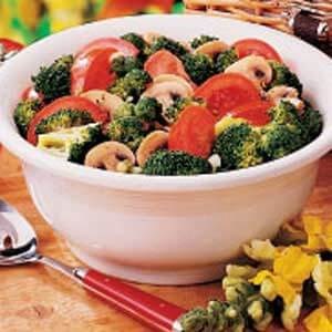 Broccoli tomato salad