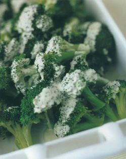 Broccoli with Caesar dressing