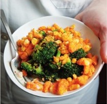 Broccoli with Cheetos