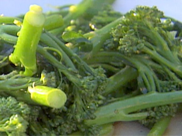 Broccolini and balsamic vinaigrette