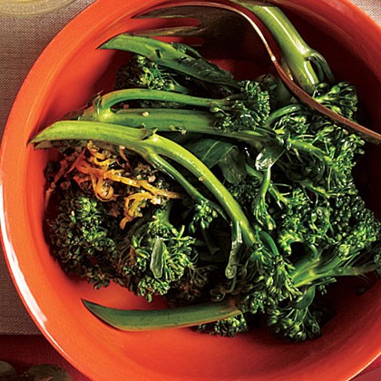 Broccolini with anchovy gremolata