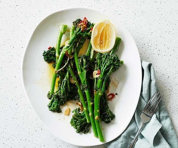 Broccolini with chilli, garlic and lemon