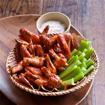 Broiled Buffalo wings
