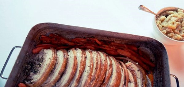 Broiled carrots