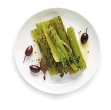 Broiled celery