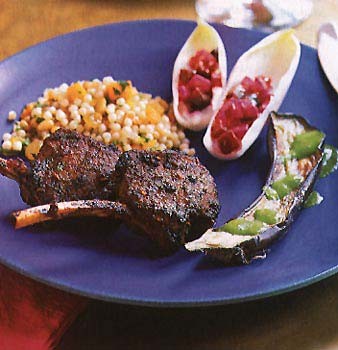 Broiled eggplant with cilantro vinaigrette 2