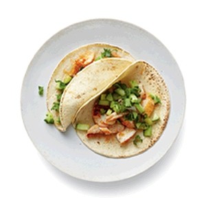 Broiled fish tacos