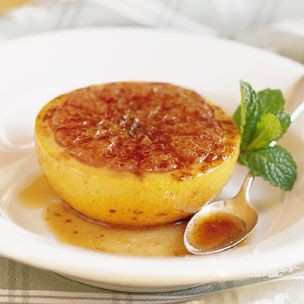 Broiled grapefruit