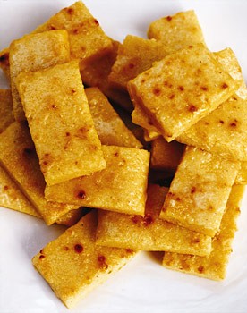 Broiled polenta sticks