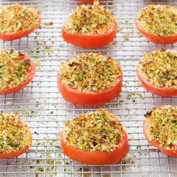 Broiled tomatoes