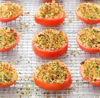 Broiled tomatoes