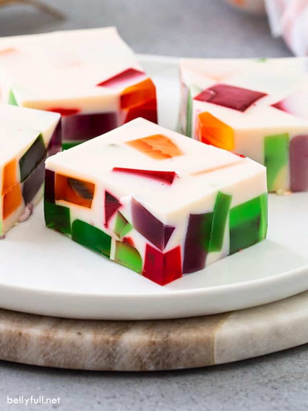 Broken glass Jello