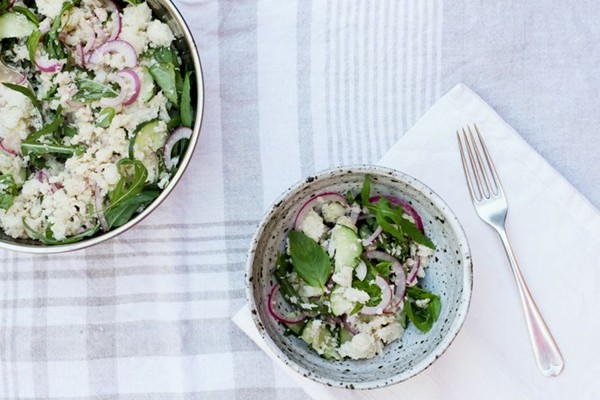 Bronzino's green panzanella