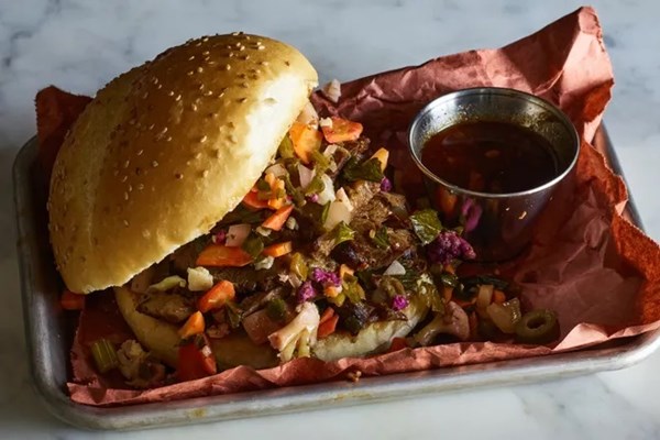 Brooklyn beef sandwich