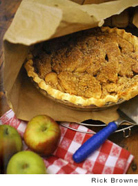 Brown-bag apple pie