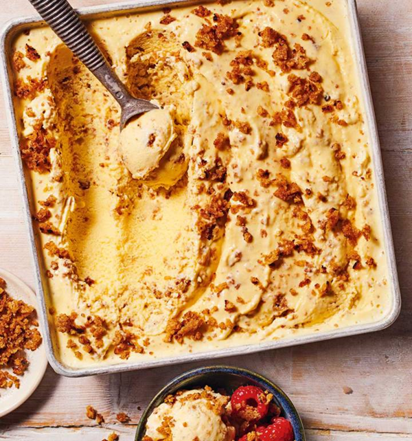 Brown bread ice cream