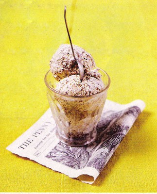 Brown bread ice cream