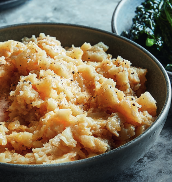 Brown butter & celeriac mash