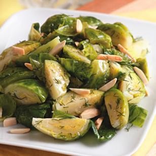 Brown butter & dill Brussels sprouts