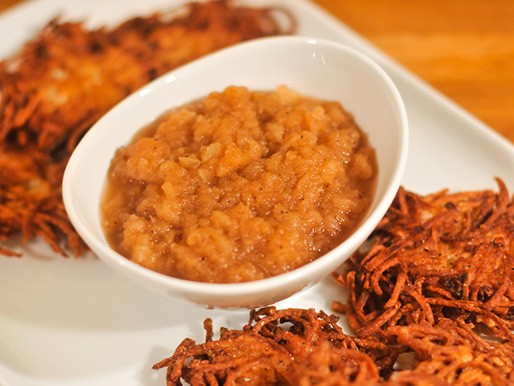 Brown butter and cinnamon applesauce