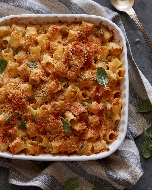 Brown butter and sage mac and cheese