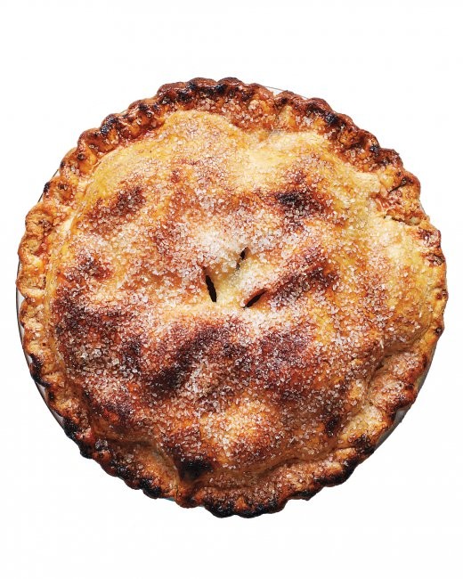Brown-butter apple pie