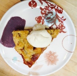 Brown butter apple pie