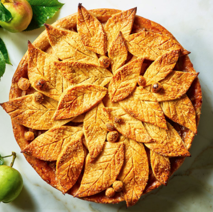 Brown butter apple pie