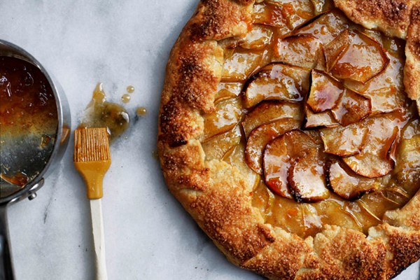 Brown butter apple tart