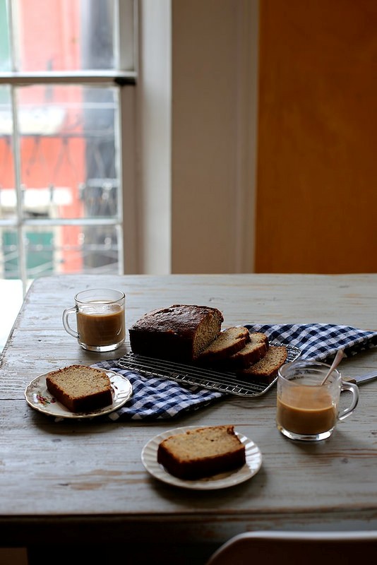 Brown butter banana bread