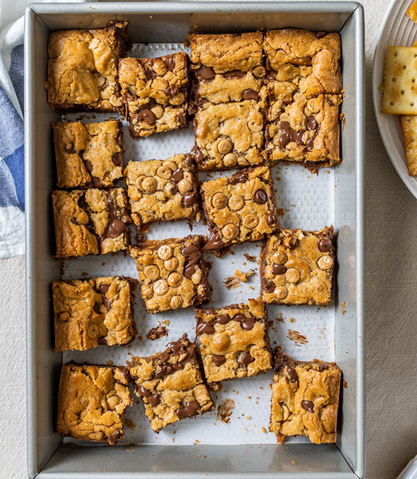 Brown butter blondies