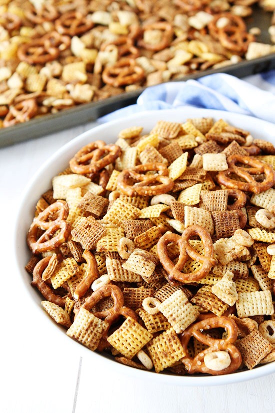 Brown butter Chex mix