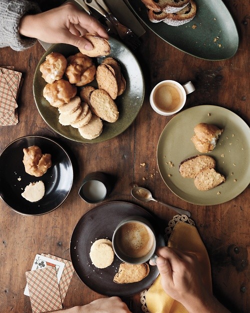 Brown butter cookies