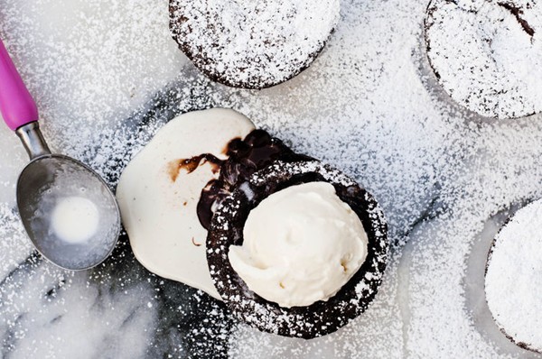 Brown butter cupcake brownies
