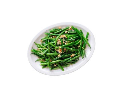 Brown butter haricots verts