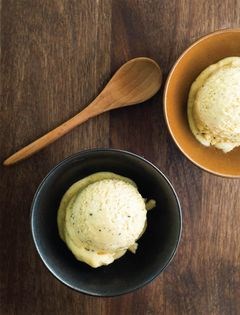 Brown butter ice cream