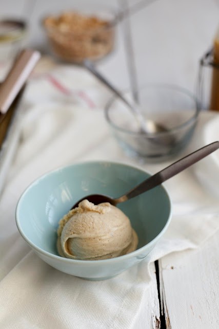 Brown butter ice cream