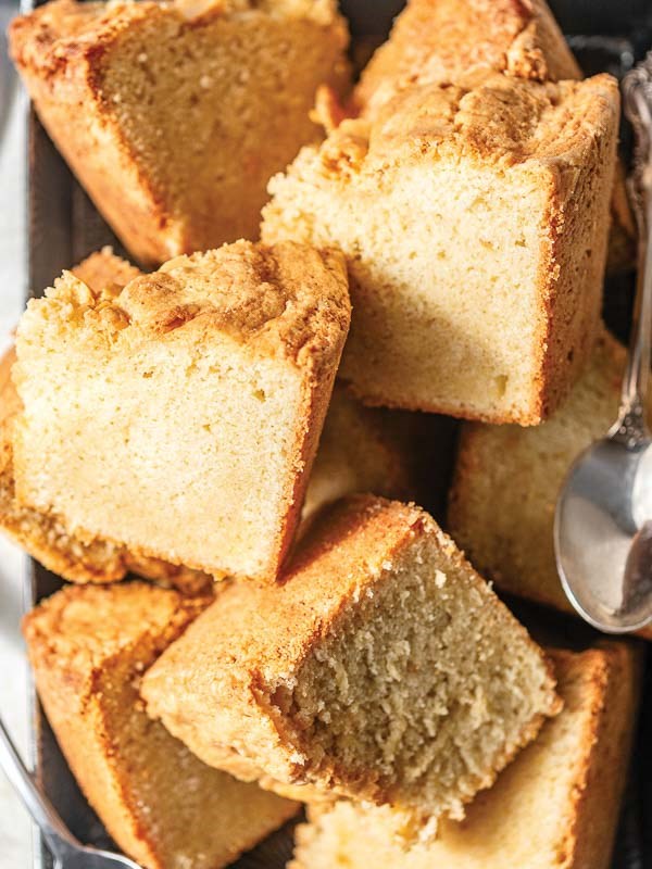 Brown butter Kentucky butter cake