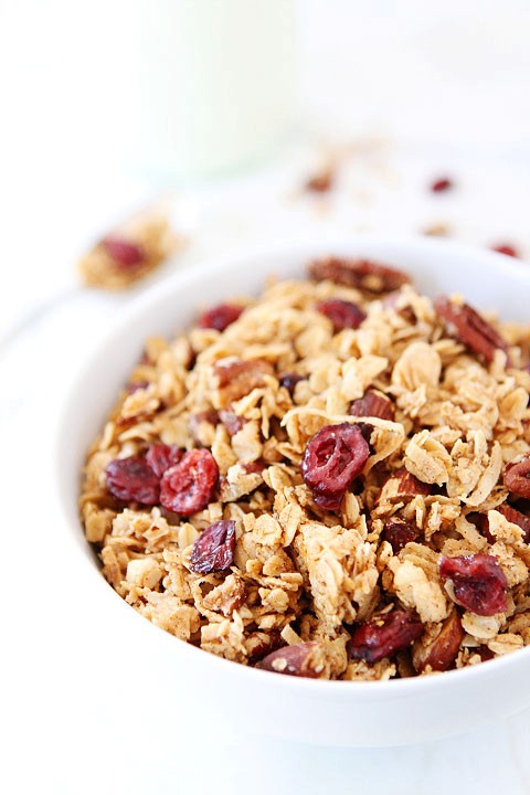 Brown butter maple granola
