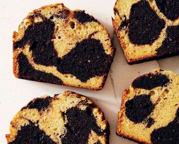 Brown butter marble cake