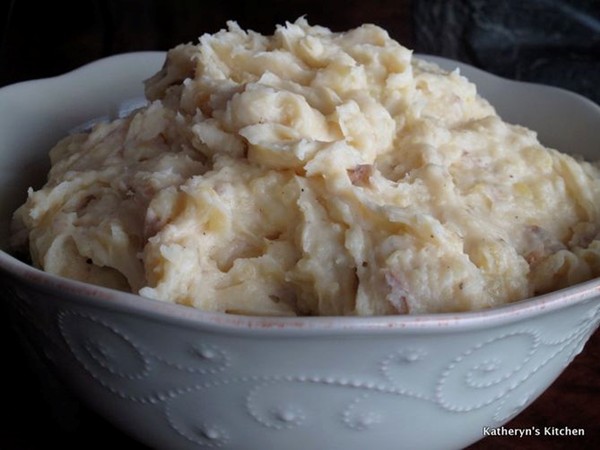 Brown butter mashed potatoes