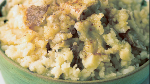 Brown butter mashed potatoes