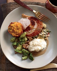Brown butter mashed potatoes